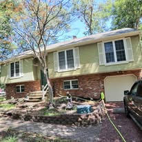 Clean house exterior
