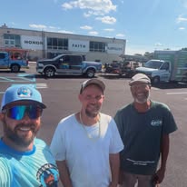 Alex's Pressure Washing team